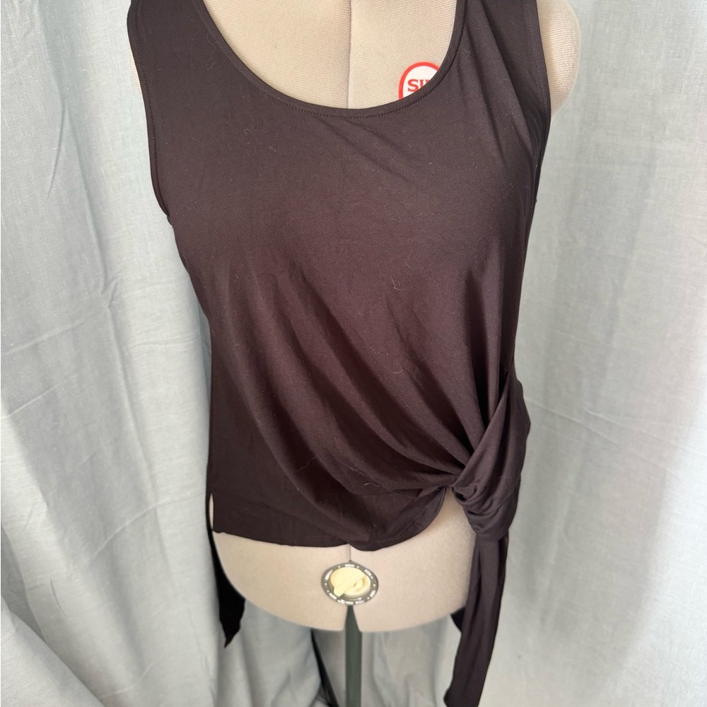 Alfani Black Sleeveless Tank Top